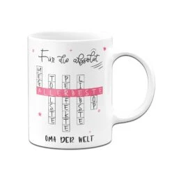 Tasse - Für Die Absolut Allerbeste Oma Der Welt -Geschenke Tassen Store bild tasse fur die absolut allerbeste oma der welt 976895