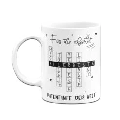 Tasse - Für Die Absolut Allerbeste Patentante Der Welt -Geschenke Tassen Store bild tasse fur die absolut allerbeste patentante der welt 109289