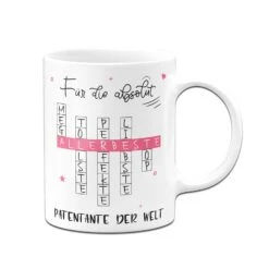 Tasse - Für Die Absolut Allerbeste Patentante Der Welt -Geschenke Tassen Store bild tasse fur die absolut allerbeste patentante der welt 297930