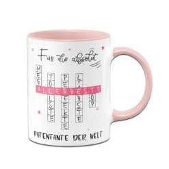 Tasse - Für Die Absolut Allerbeste Patentante Der Welt -Geschenke Tassen Store bild tasse fur die absolut allerbeste patentante der welt 700800
