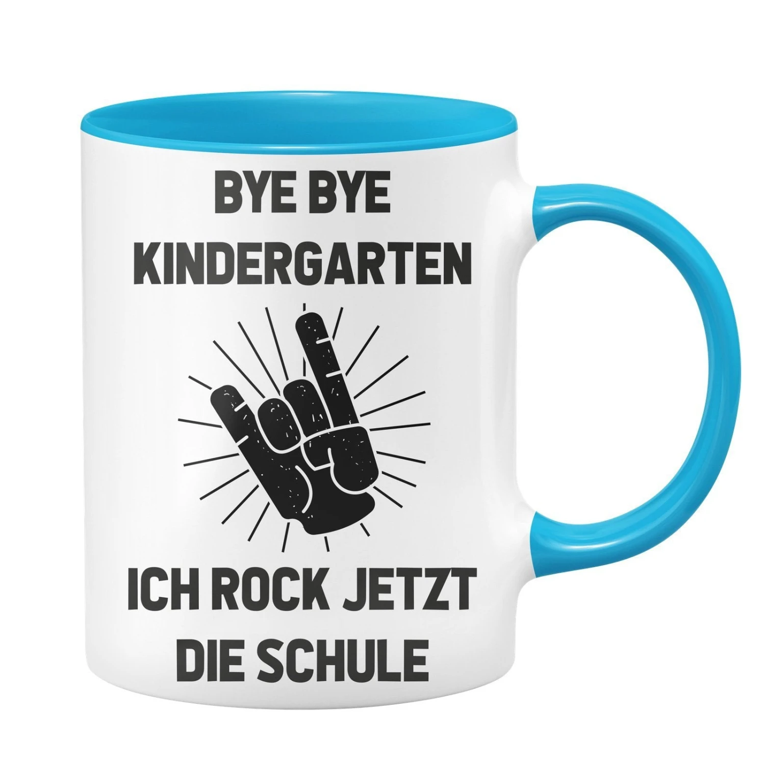 Tasse - Bye Bye Kindergarten Ich Rock Jetzt Die Schule 5 Tasse - Bye Bye Kindergarten Ich Rock Jetzt Die Schule – Bild 3