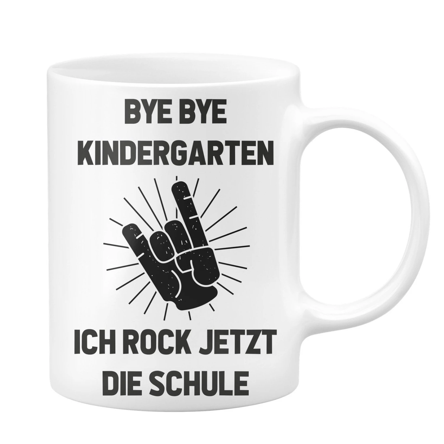 Tasse - Bye Bye Kindergarten Ich Rock Jetzt Die Schule 4 Tasse - Bye Bye Kindergarten Ich Rock Jetzt Die Schule – Bild 2