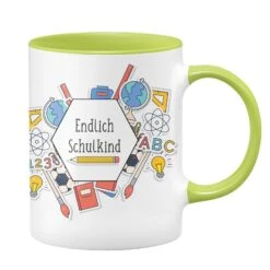 Tasse - Endlich Schulkind -Geschenke Tassen Store bild tasse geschenk einschulung endlich schulkind 3 742278