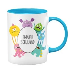 Monster Tasse - Endlich Schulkind 11 Monster Tasse - Endlich Schulkind -Geschenke Tassen Store bild tasse geschenk einschulung monster endlich schulkind 1 808226