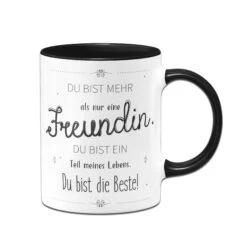 Tasse - Du Bist Mehr Als Nur Eine Freundin -Geschenke Tassen Store bild tasse geschenk fuer freundin 03 606309