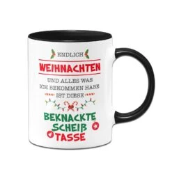 Tasse - Endlich Weihnachten Und Alles Was Ich Bekommen Habe Ist Diese Scheiß Tasse -Geschenke Tassen Store bild tasse geschenk weihnachten scheiss 2 892635
