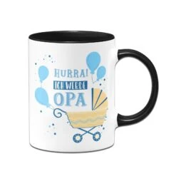 Tasse - Hurra! Ich Werde Opa V2 -Geschenke Tassen Store bild tasse geschenk wirst opa schwangerschaft verkuenden 1 729347