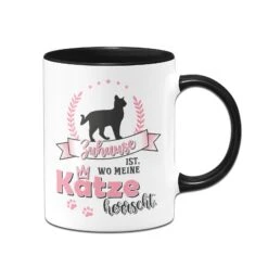 Katzen Tasse - Zuhause Ist, Wo Meine Katze Herrscht 9 Katzen Tasse - Zuhause Ist, Wo Meine Katze Herrscht -Geschenke Tassen Store bild tasse geschenk zuhause wo katze herscht 1 665486