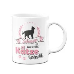 Katzen Tasse - Zuhause Ist, Wo Meine Katze Herrscht 10 Katzen Tasse - Zuhause Ist, Wo Meine Katze Herrscht -Geschenke Tassen Store bild tasse geschenk zuhause wo katze herscht 2 968278