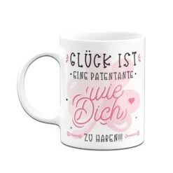 Tasse - Glück Ist Eine Patentante Wie Dich Zu Haben! -Geschenke Tassen Store bild tasse gluck ist eine patentante wie dich zu haben 224769