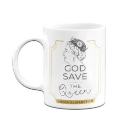 Tasse - God Save The Queen - Queen Elizabeth II -Geschenke Tassen Store bild tasse god save the queen queen elizabeth ii 583472
