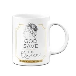 Tasse - God Save The Queen - Queen Elizabeth II -Geschenke Tassen Store bild tasse god save the queen queen elizabeth ii 652836