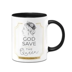 Tasse - God Save The Queen - Queen Elizabeth II