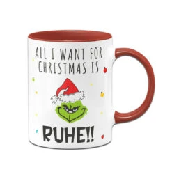 Tasse - Grinch - All I Want For Christmas Is Ruhe! (Gesicht) 17 Tasse - Grinch - All I Want For Christmas Is Ruhe! (Gesicht) -Geschenke Tassen Store bild tasse grinch all i want for christmas is ruhe gesicht 704151
