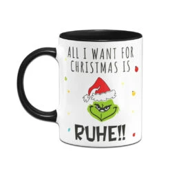 Tasse - Grinch - All I Want For Christmas Is Ruhe! (Gesicht) 14 Tasse - Grinch - All I Want For Christmas Is Ruhe! (Gesicht) -Geschenke Tassen Store bild tasse grinch all i want for christmas is ruhe gesicht 798887