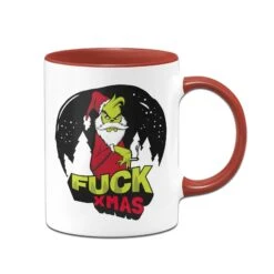 Tasse - Grinch - Fuck Xmas -Geschenke Tassen Store bild tasse grinch fuck xmas 523983
