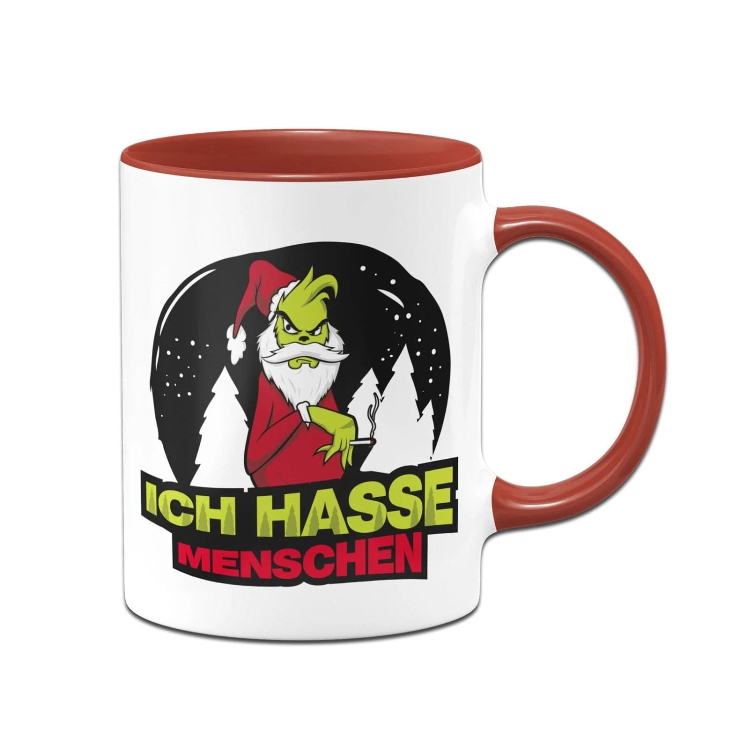 Tasse - Grinch - Ich Hasse Menschen 9 Tasse - Grinch - Ich Hasse Menschen – Bild 7