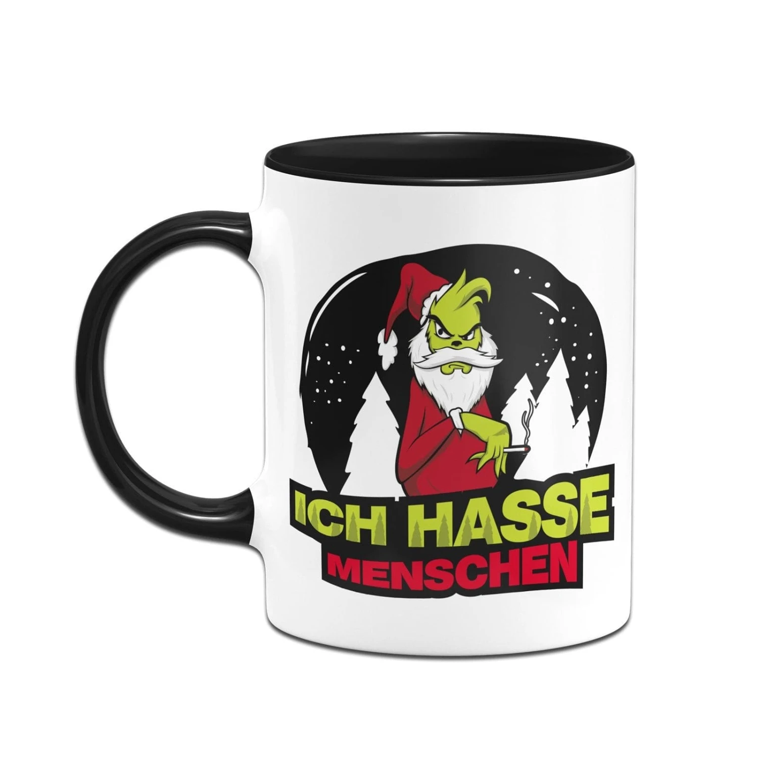 Tasse - Grinch - Ich Hasse Menschen 6 Tasse - Grinch - Ich Hasse Menschen – Bild 4