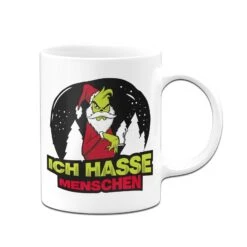Tasse - Grinch - Ich Hasse Menschen 15 Tasse - Grinch - Ich Hasse Menschen -Geschenke Tassen Store bild tasse grinch ich hasse menschen 543493