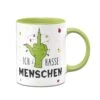 Tasse - Grinch - Ich Hasse Menschen (Mittelfinger) -Geschenke Tassen Store bild tasse grinch ich hasse menschen mittelfinger 563447