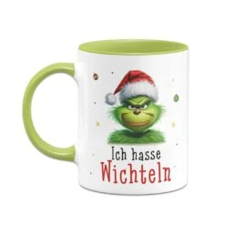 Tasse - Grinch - Ich Hasse Wichteln (CS) -Geschenke Tassen Store bild tasse grinch ich hasse wichteln cs 117226