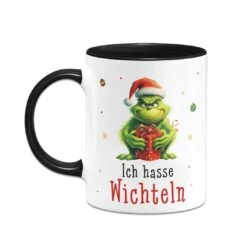 Tasse - Grinch - Ich Hasse Wichteln (Geschenk) -Geschenke Tassen Store bild tasse grinch ich hasse wichteln geschenk 686205