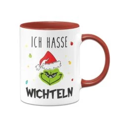 Tasse - Grinch - Ich Hasse Wichteln (Gesicht) -Geschenke Tassen Store bild tasse grinch ich hasse wichteln gesicht 420261