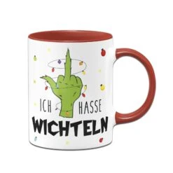 Tasse - Grinch - Ich Hasse Wichteln (Mittelfinger) -Geschenke Tassen Store bild tasse grinch ich hasse wichteln mittelfinger 878889