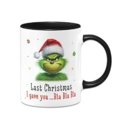 Tasse - Grinch - Last Christmas I Gave You ... Bla Bla Bla (CS) -Geschenke Tassen Store bild tasse grinch last christmas i gave you bla bla bla cs 168404