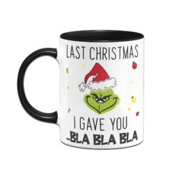 Tasse - Grinch - Last Christmas I Gave You ... Bla Bla Bla (Gesicht) -Geschenke Tassen Store bild tasse grinch last christmas i gave you bla bla bla gesicht 241736