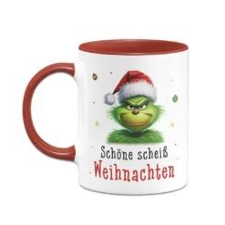Tasse - Grinch - Schöne Scheiß Weihnachten (CS) -Geschenke Tassen Store bild tasse grinch schone scheiss weihnachten cs 819682