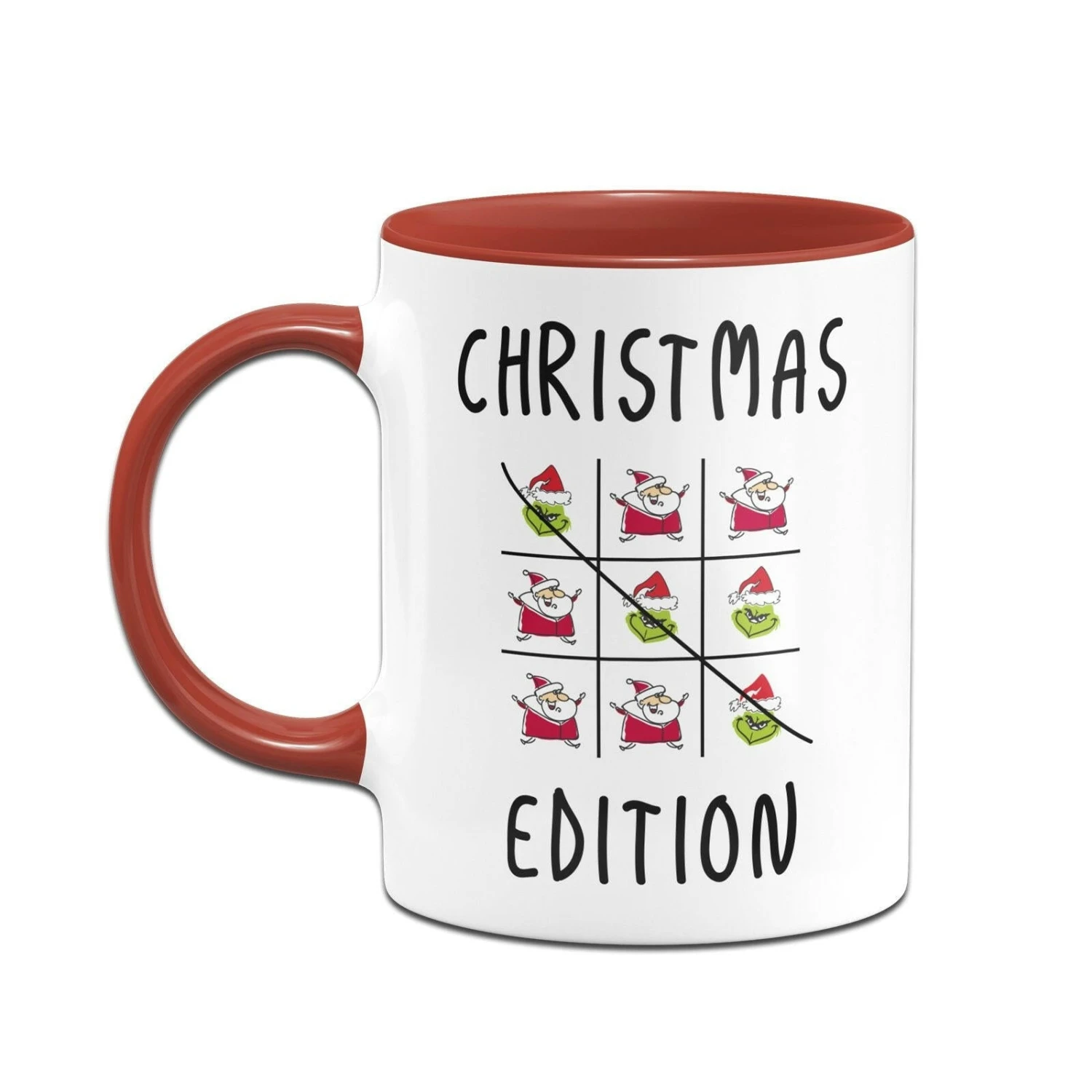 Tasse - Grinch - Tic-Tac-Toe - Christmas Edition 4 Tasse - Grinch - Tic-Tac-Toe - Christmas Edition – Bild 2