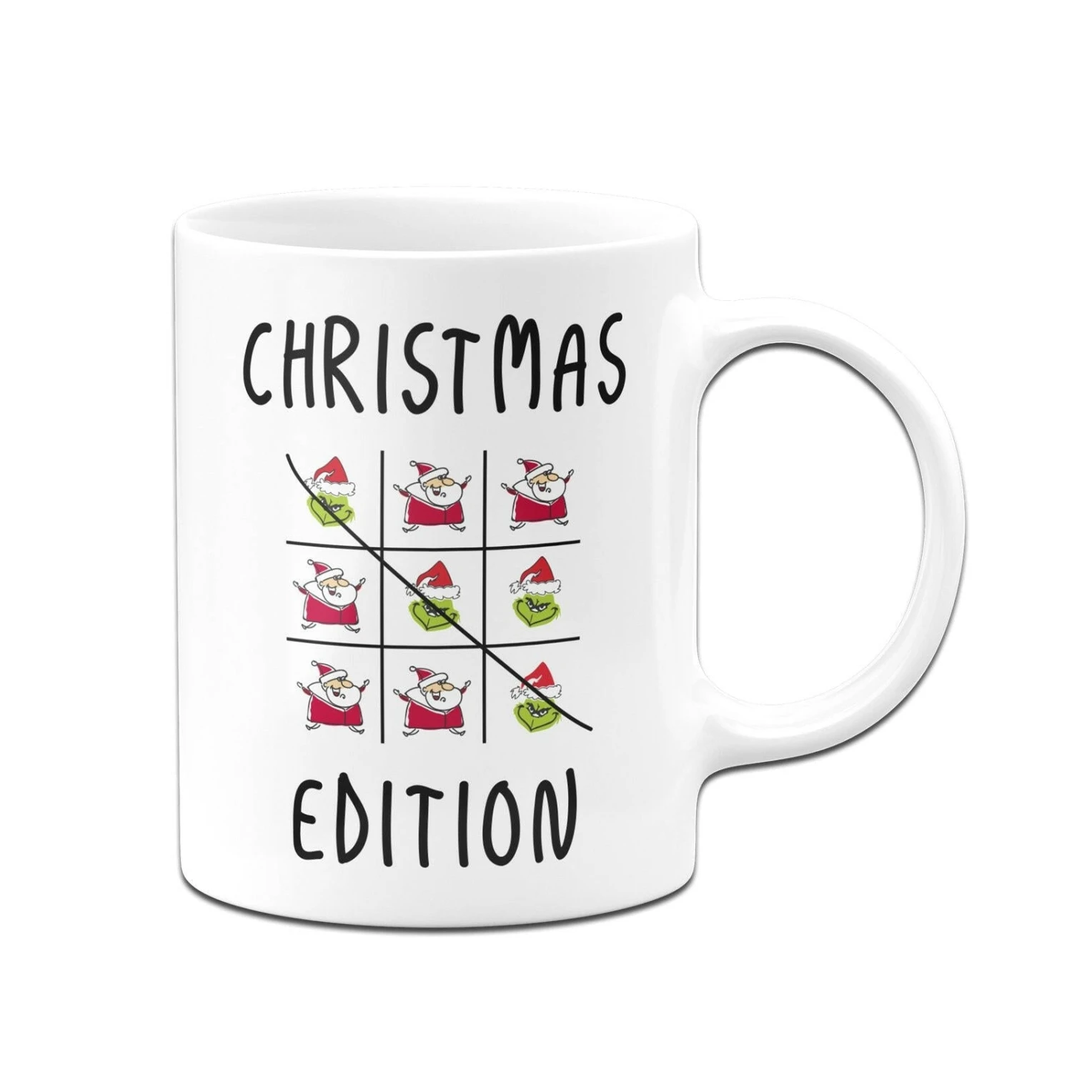Tasse - Grinch - Tic-Tac-Toe - Christmas Edition 7 Tasse - Grinch - Tic-Tac-Toe - Christmas Edition – Bild 5