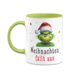 Tasse - Grinch - Weihnachten Fällt Aus (CS) -Geschenke Tassen Store bild tasse grinch weihnachten fallt aus cs 433412