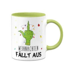 Tasse - Grinch - Weihnachten Fällt Aus (Mittelfinger) 13 Tasse - Grinch - Weihnachten Fällt Aus (Mittelfinger) -Geschenke Tassen Store bild tasse grinch weihnachten fallt aus mittelfinger 488458
