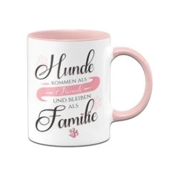 Tasse - Hunde Kommen Als Freunde Und Bleiben Als Familie -Geschenke Tassen Store bild tasse hunde kommen als freund bleiben als familie 1 336412