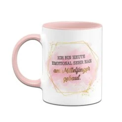 Tasse - Ich Bin Heute Emotional Sehr Nah Am Mittelfinger Gebaut. - Lady Boss -Geschenke Tassen Store bild tasse ich bin heute emotional sehr nah am mittelfinger gebaut lady boss 490084