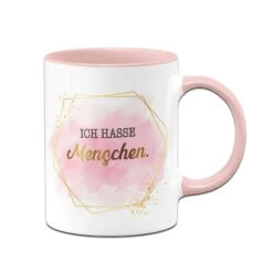 Tasse - Ich Hasse Menschen. - Lady Boss