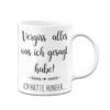 Tasse - Vergiss Alles Was Ich Gesagt Habe! Ich Hatte Hunger... -Geschenke Tassen Store bild tasse ich hatte hunger 0 629215