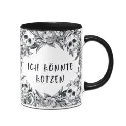 Tasse - Ich Könnte Kotzen - Skull Statement