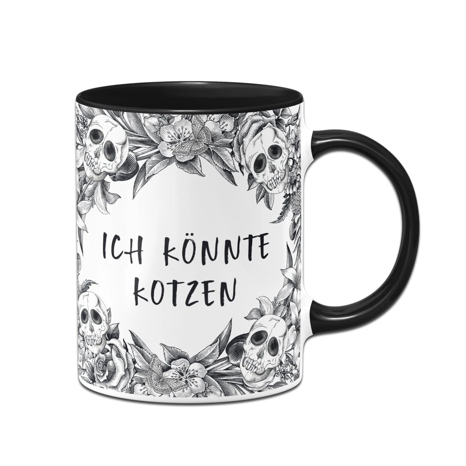 Tasse - Ich Könnte Kotzen - Skull Statement 3 Tasse - Ich Könnte Kotzen - Skull Statement