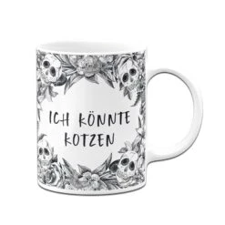Tasse - Ich Könnte Kotzen - Skull Statement 11 Tasse - Ich Könnte Kotzen - Skull Statement -Geschenke Tassen Store bild tasse ich konnte kotzen skull statement 362398