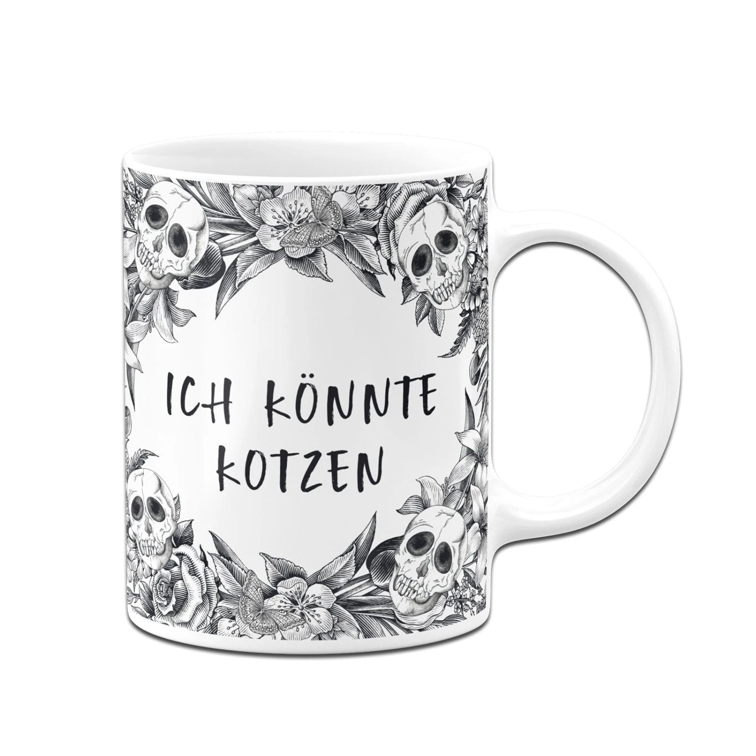 Tasse - Ich Könnte Kotzen - Skull Statement 5 Tasse - Ich Könnte Kotzen - Skull Statement – Bild 3