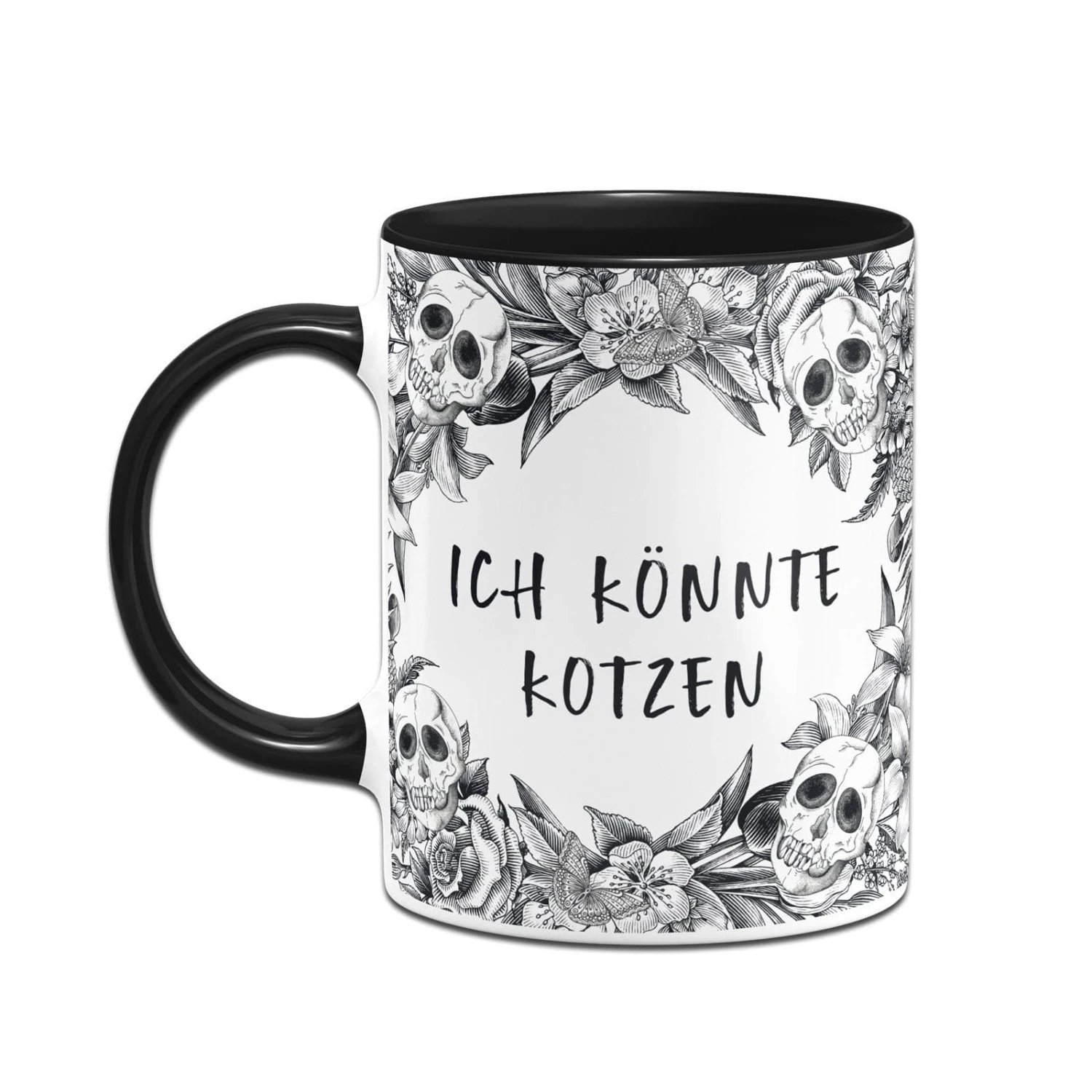Tasse - Ich Könnte Kotzen - Skull Statement 4 Tasse - Ich Könnte Kotzen - Skull Statement – Bild 2