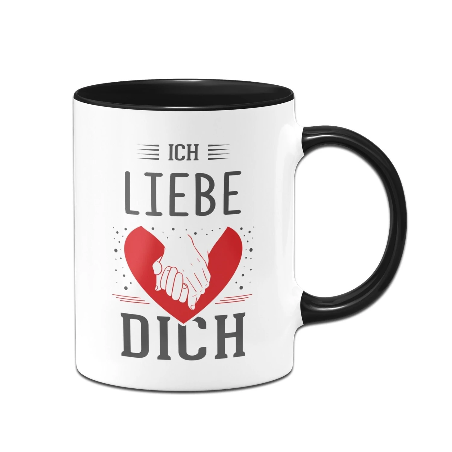 Tasse - Ich Liebe Dich (Händchen Haltend Mit Herz) 5 Tasse - Ich Liebe Dich (Händchen Haltend Mit Herz) – Bild 3