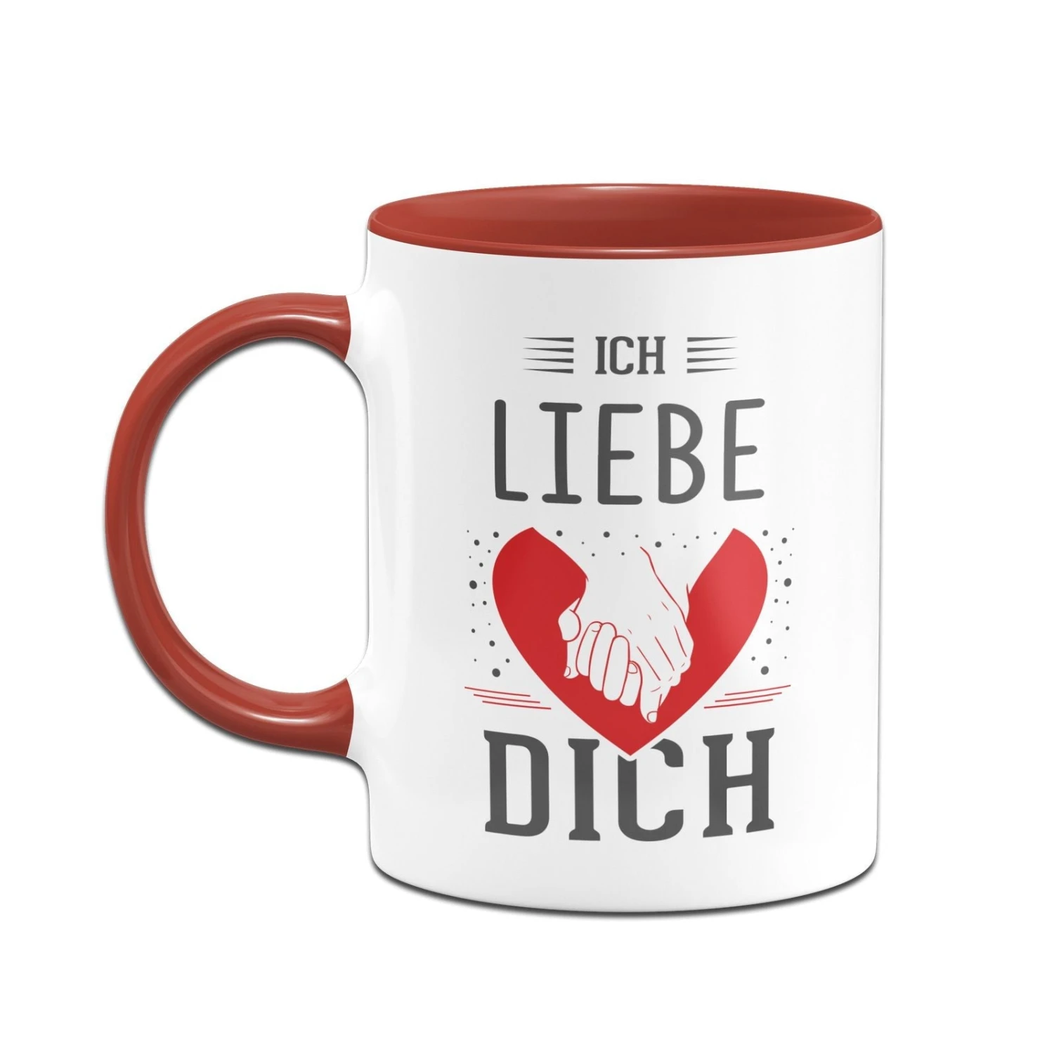 Tasse - Ich Liebe Dich (Händchen Haltend Mit Herz) 4 Tasse - Ich Liebe Dich (Händchen Haltend Mit Herz) – Bild 2
