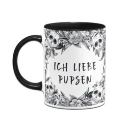 Tasse - Ich Liebe Pupsen - Skull Statement -Geschenke Tassen Store bild tasse ich liebe pupsen skull statement 571058