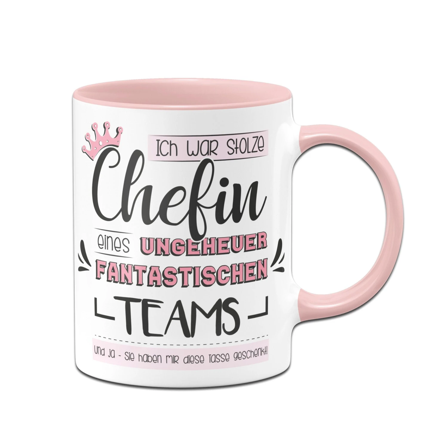 Tasse - Ich War Chefin Eines Ungeheuer Fantastischen Teams 3 Tasse - Ich War Chefin Eines Ungeheuer Fantastischen Teams