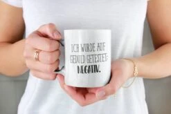 Tasse - Ich Wurde Auf Geduld Getestet: Negativ. - Pure Statement -Geschenke Tassen Store bild tasse ich wurde auf geduld getestet negativ pure statement 987099