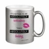 Tasse - It’s Better To Be Absolutely Ridiculous Than Absolutely Boring. - Metallictasse -Geschenke Tassen Store bild tasse its better to be absolutely ridiculous than absolutely boring metallictasse 379842